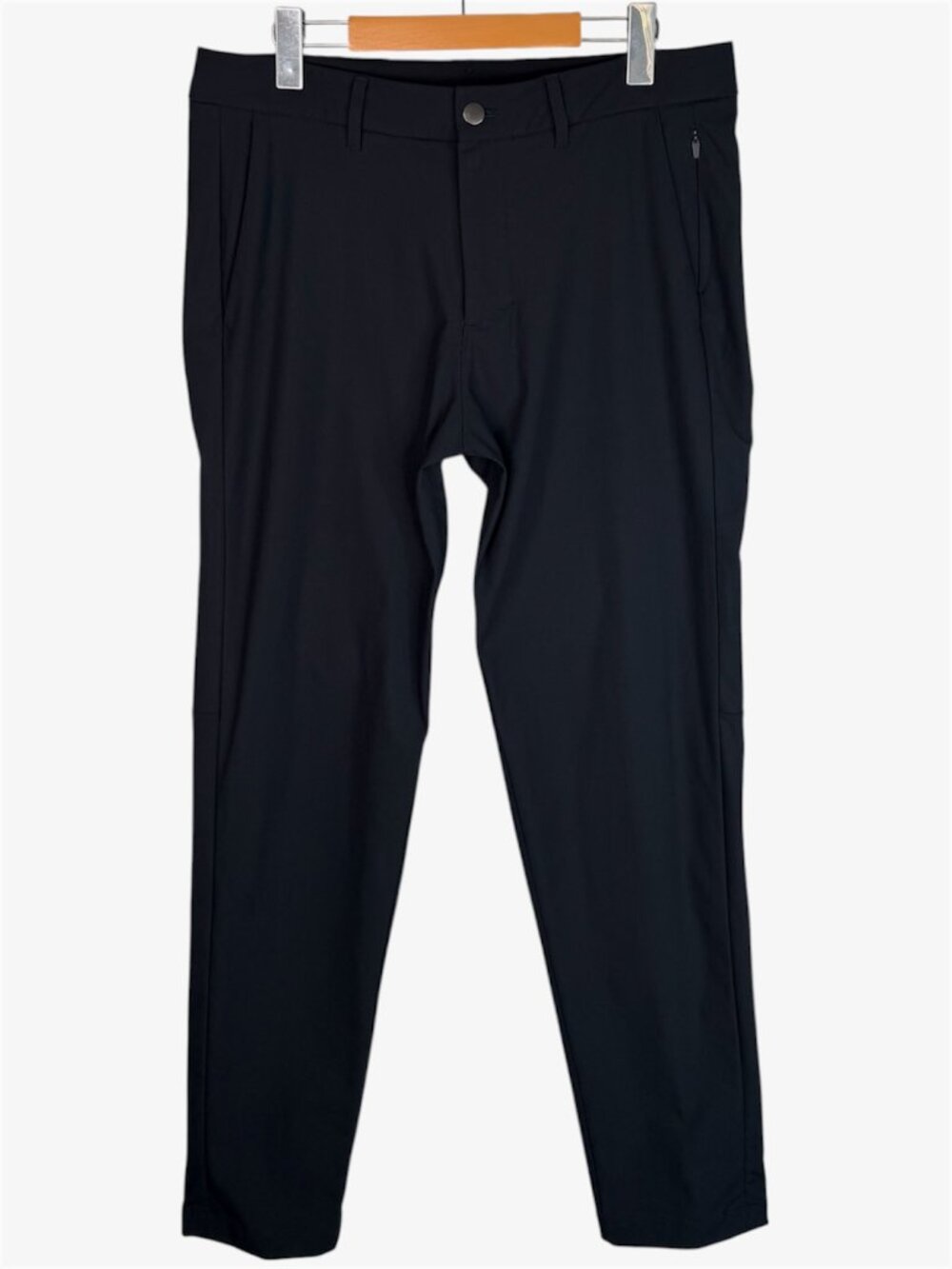 LULULEMON Commission Slim-Fit Warpstreme Pants - Charcoal Gray - Size 32